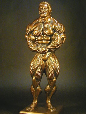 most muscular bodybuilding trophy
