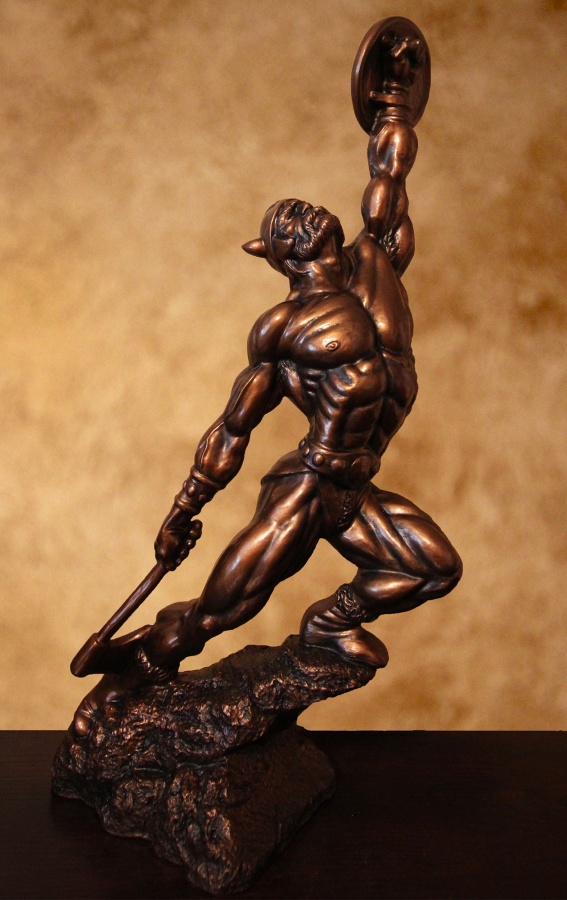 conqueror viking warrior trophy