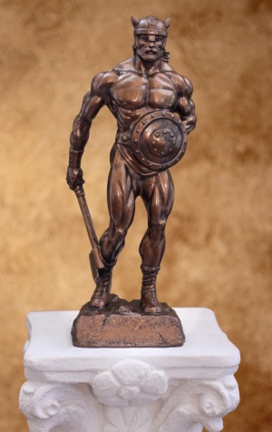 mid viking bodybuilding trophy